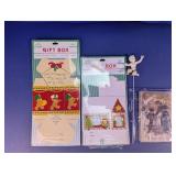 Vintage Hallmark Christmas Gift Boxes & Postcards