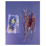 Vintage Glass Mercury Bead Sprays