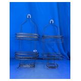 Black Metal Shower Caddy Assortment