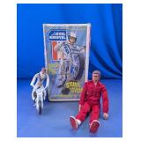 Ideal Evel Knievel Stunt Cycle & Steve Austin Set