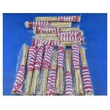Bulk Lot of Mini Patriotic Umbrella Picks