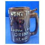 Wet Your Whistle Ceramic Beer Mug