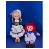 Shirley Temple & Raggedy Ann