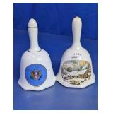1983 Christmas & Great Seal Bell Pair