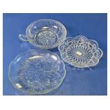 Assorted Clear Glass Serving Set