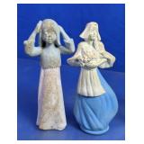 Dutch Girl Figural Perfume Bottle Pair