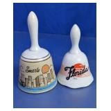Seattle & Florida Souvenir Bells