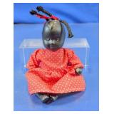 Vintage Black American Ceramic Doll Figure