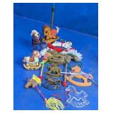 Horse Rocking Theme Christmas Ornament Assortment