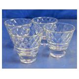 Diamond Pattern Shot Glasses