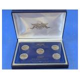 2007 US Mint State Quarter Collection 5-Coin Set