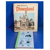 Vintage Disneyland & Children's Books Pair