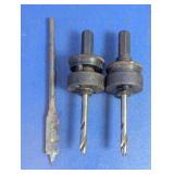 Hole Saw Arbors & Spade Drill Bit Set