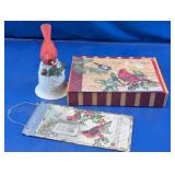 Cardinal Christmas Decor & Greeting Cards Lot