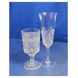 Goblet and Champagne Flute Glasses