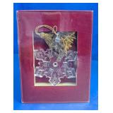 Crystal Snowflake Christmas Ornament in Box