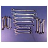 Assorted Combination Wrench Lot
