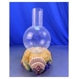 Ceramic Thanksgiving Candle Hurricane Lamp