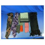 Assorted Fashion Scarves and Neckties