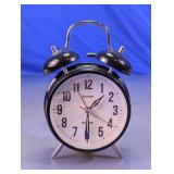 Sharp Quartz Twin Bell Alarm Clock