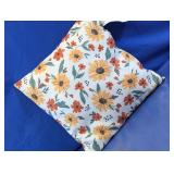 Decorative Sunflower Floral Throw Pillow