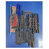 Assorted High-Speed Steel Drill Bits & Black &