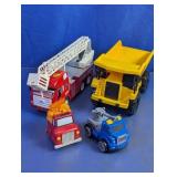 Toy Construction & Emergency Vehicle