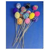 Handmade Crocheted Easter Egg Collection