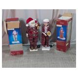 Holiday Living Animated Santa & Mrs. Claus Duo