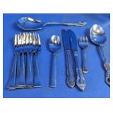 Silverplate Flatware Serving Piece Assortment
