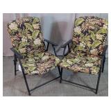Folding Patio Arm Chairs