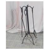 Fireplace Tool Set With Stand