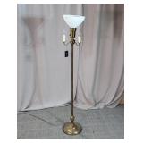3-Light Torchiere Floor Lamp