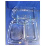 Tempered Glass Baking Dish Set