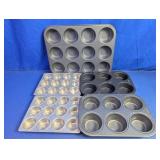 Assorted Muffin & Cupcake Pan Set