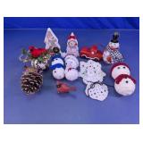 Snowman Christmas Ornament Assortment