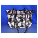 Vera Bradley Quilted Houndstooth Tote Bag