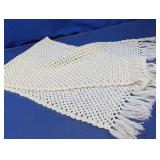 Crocheted Fringe Table Runner