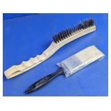 Wire Brush & Paint Brush