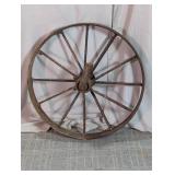 Cast Iron Industrial Wagon Wheel