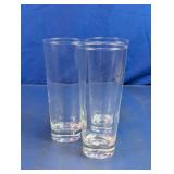 Clear Glass Highball Drinking Glass