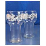 Pepsi-Cola Paisley Soda Fountain Glass