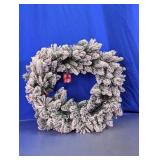 Holiday Style 24' Wanda Flocked Wreath