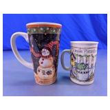 Decorative Coffee Mug Assortment