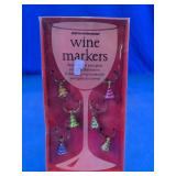 Boston Warehouse Christmas Wine Markers