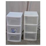 Sterilite 3-Drawer Storage Carts