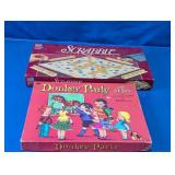 Milton Bradley Scrabble and Donkey Party Games