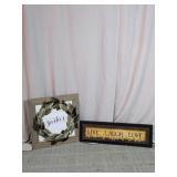 Framed Inspirational Wall Art Set
