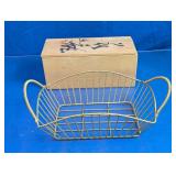 Japanese Storage Box and Wire Basket