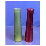 Floral Garden Glass Bud Vase Set